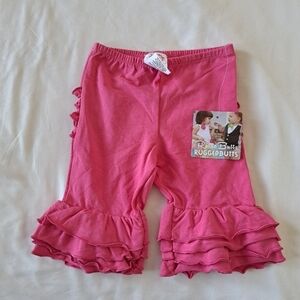 Ruffle Butts girls size 2T pink shorts NWT